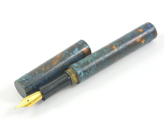 Shipwreck - Patina'd All Copper Metal Fountain Pen