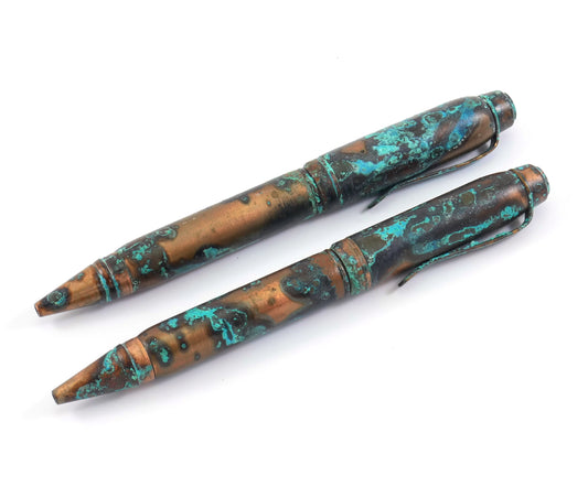 Shipwreck - Patina'd All Copper Metal Ballpoint Pen