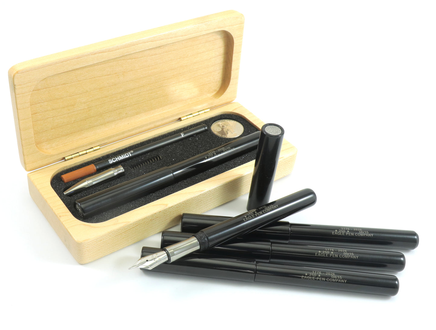 America 250th Fountain and Rollerball Pen