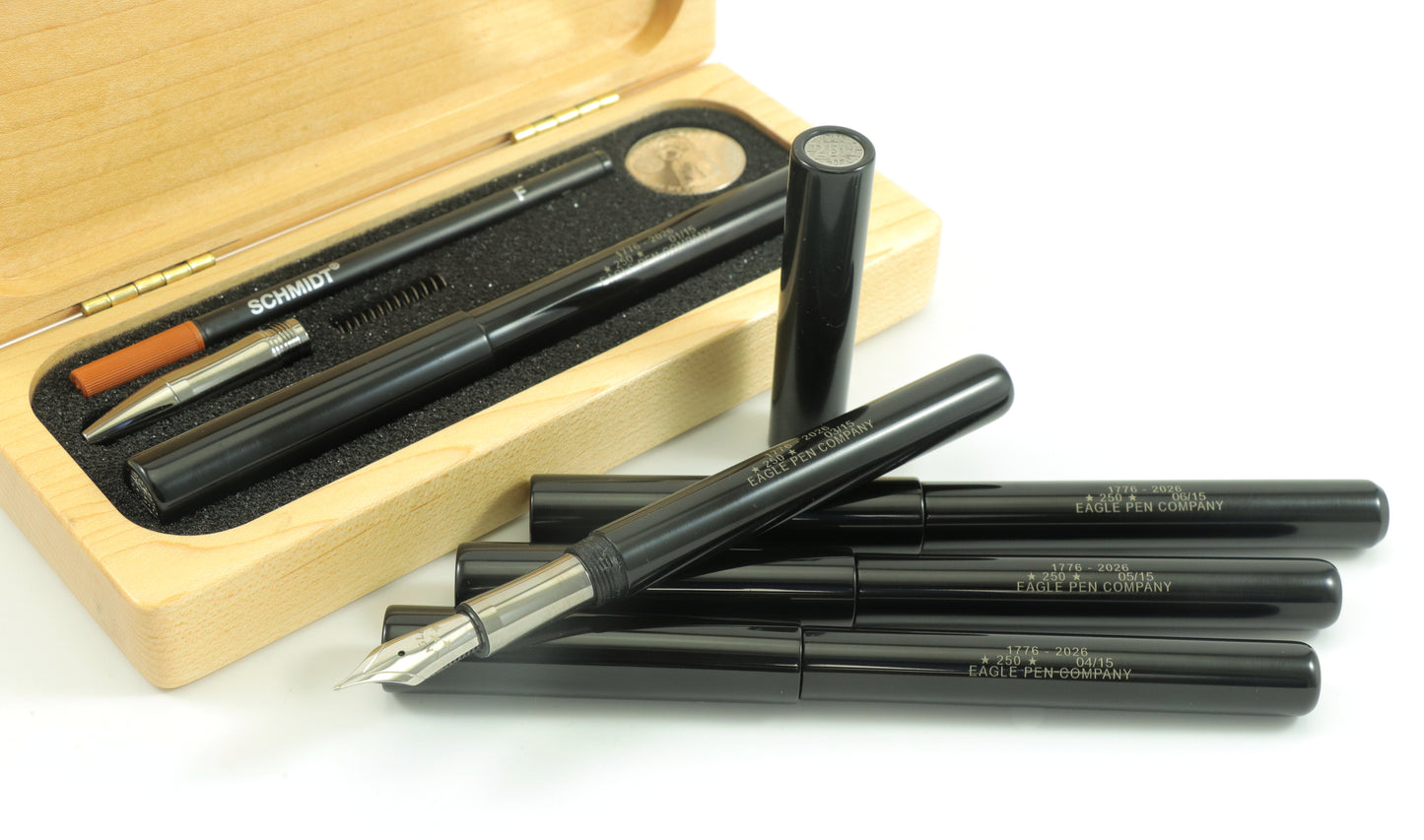 America 250th Fountain and Rollerball Pen