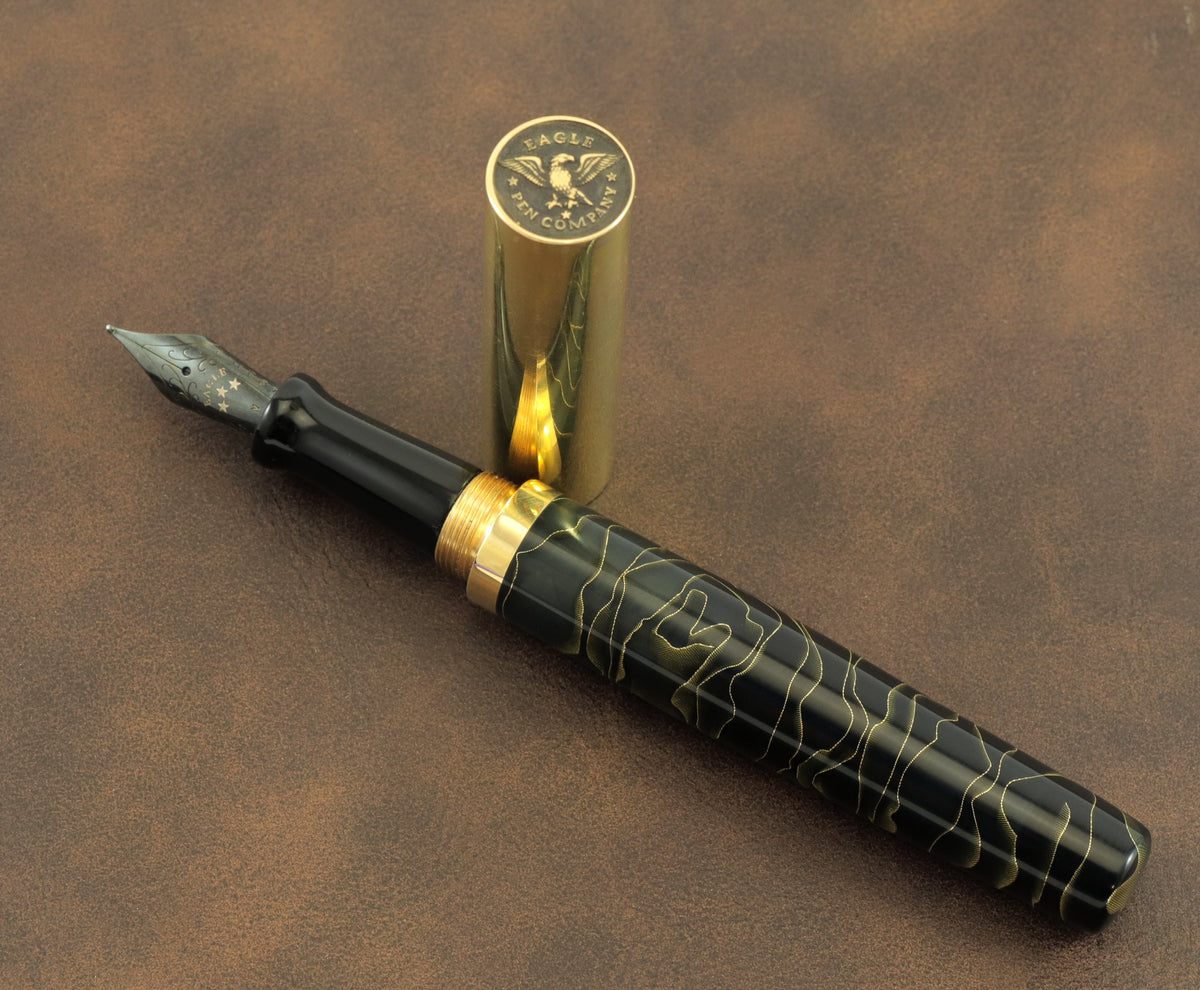 Brass Noir Fountain Pen
