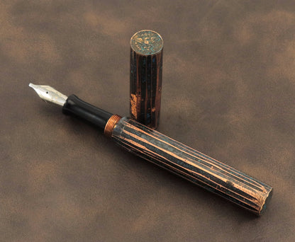 Shipwreck - Hammered All Copper Metal Fountain Pen