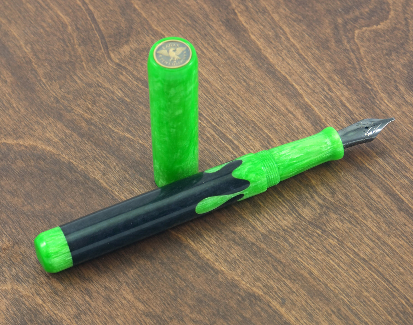 Green Pearl Drip Fountain Pen