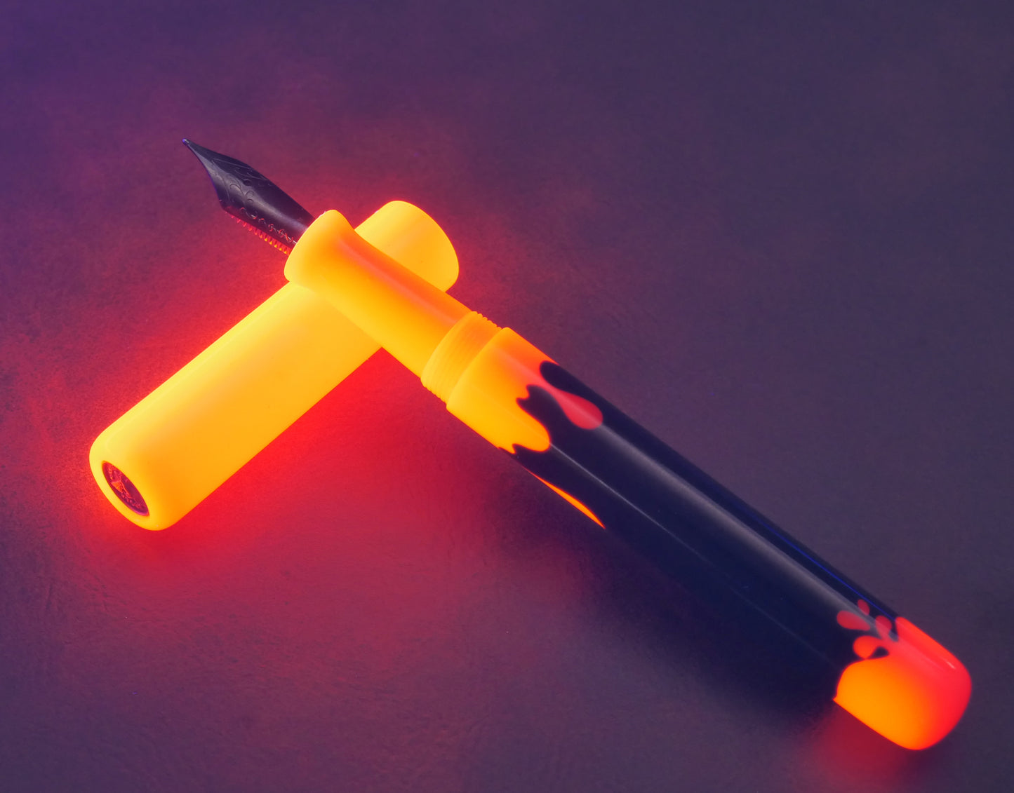 Neon Drip Fountain Pen