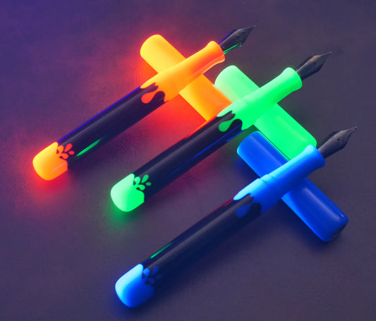 Neon Drip Fountain Pen