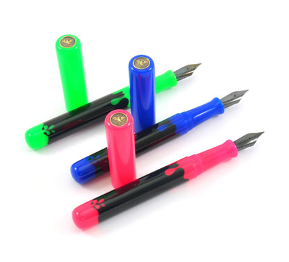 Neon Drip Fountain Pen