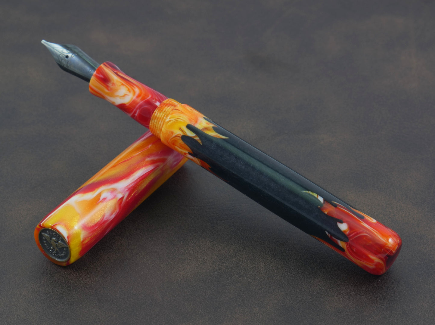 Flame Fountain Pen
