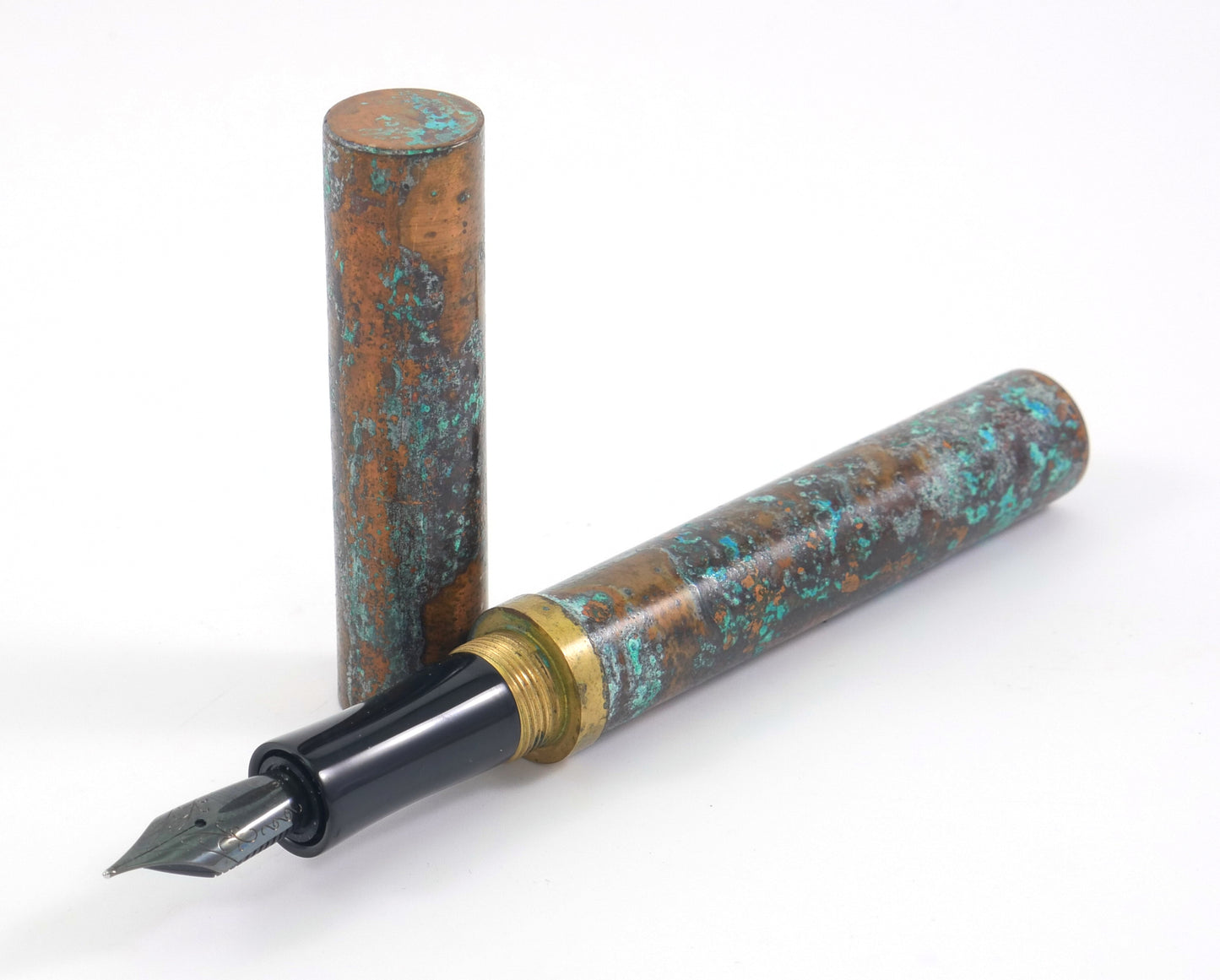 Shipwreck - Patina'd All Copper Metal Fountain Pen