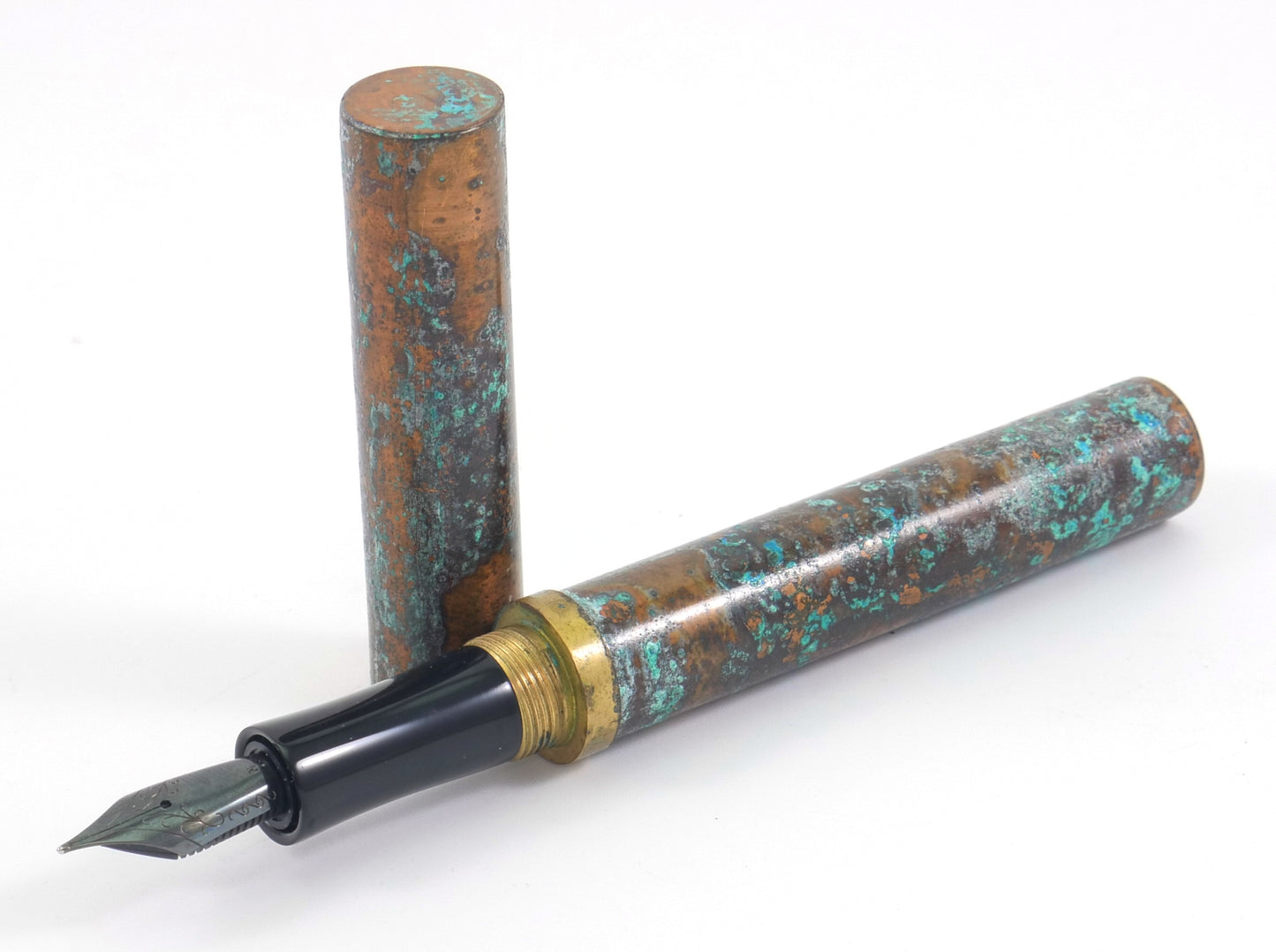 Shipwreck - Patina'd All Copper Metal Fountain Pen