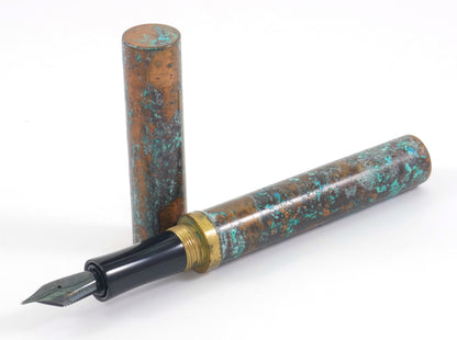 Shipwreck - Patina'd All Copper Metal Fountain Pen