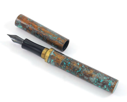 Shipwreck - Patina'd All Copper Metal Fountain Pen