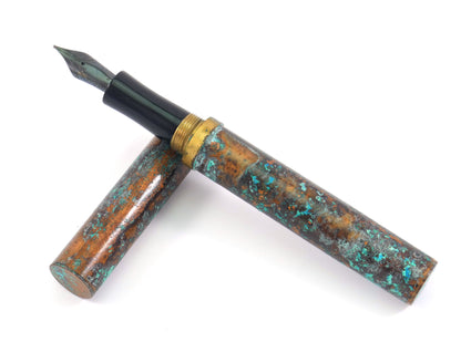 Shipwreck - Patina'd All Copper Metal Fountain Pen