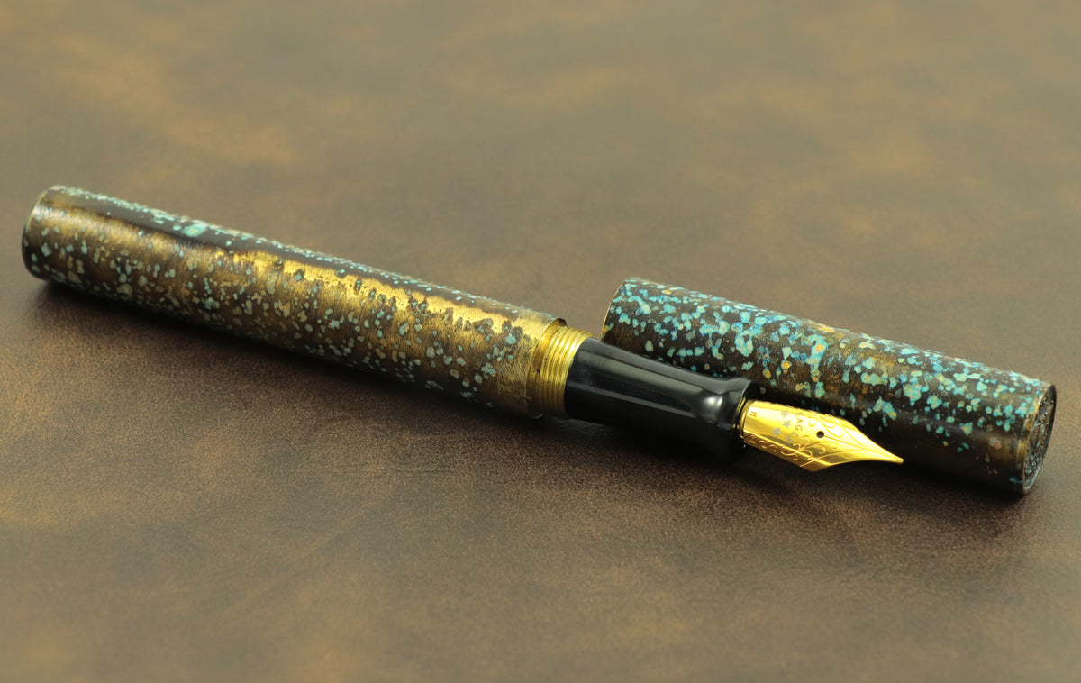 Shipwreck - Patina'd All Brass Metal Fountain Pen