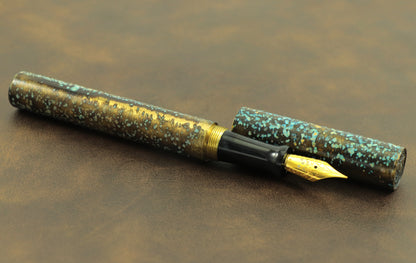Shipwreck - Patina'd All Brass Metal Fountain Pen