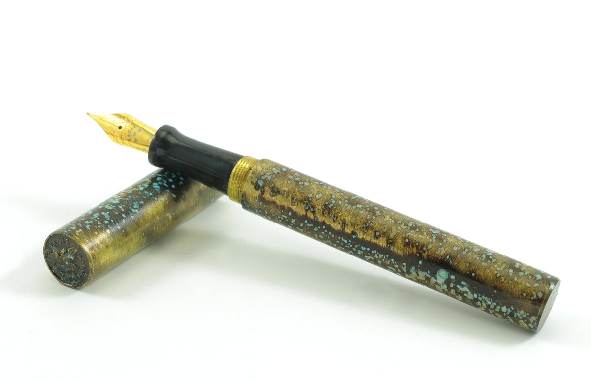 Shipwreck - Patina'd All Brass Metal Fountain Pen