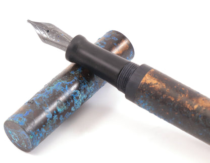 Shipwreck - Patina'd All Copper Metal Fountain Pen
