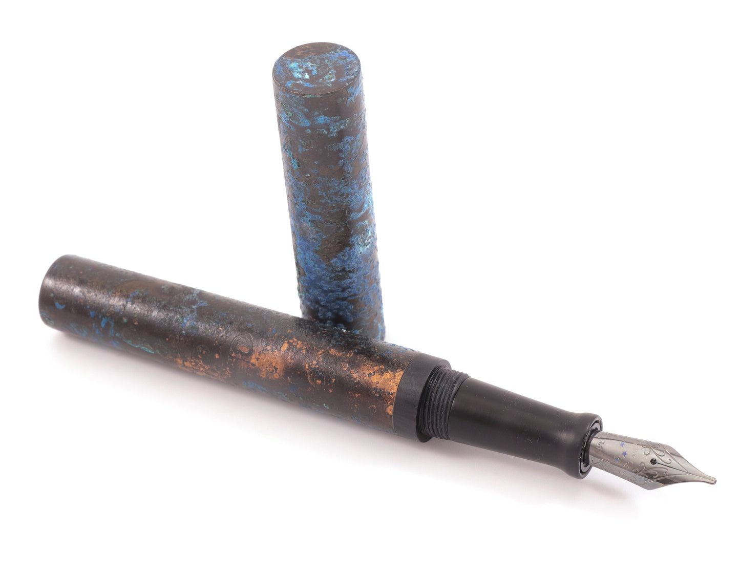 Shipwreck - Patina'd All Copper Metal Fountain Pen