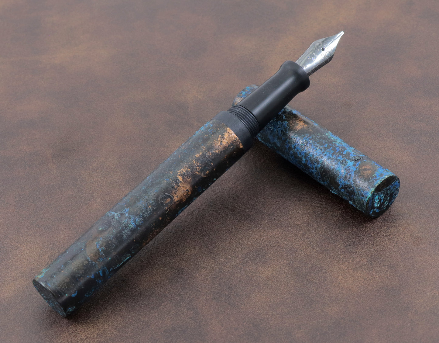 Shipwreck - Patina'd All Copper Metal Fountain Pen