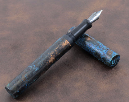 Shipwreck - Patina'd All Copper Metal Fountain Pen