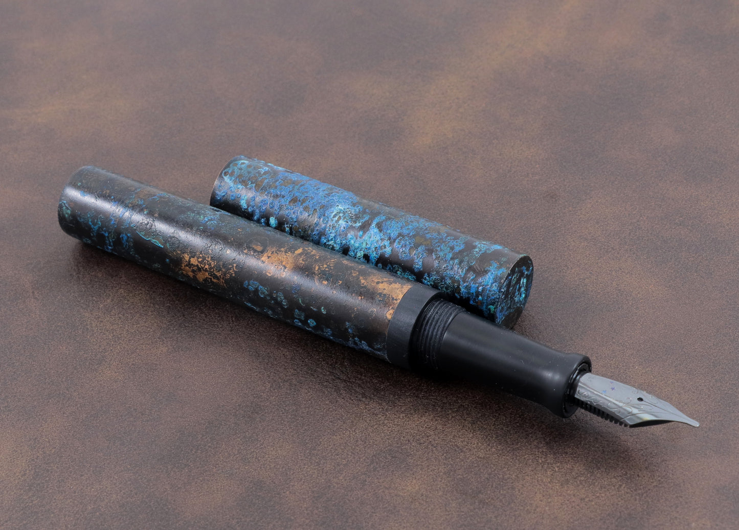 Shipwreck - Patina'd All Copper Metal Fountain Pen