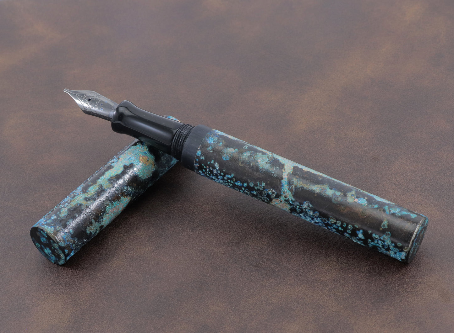 Shipwreck - Patina'd All Copper Metal Fountain Pen