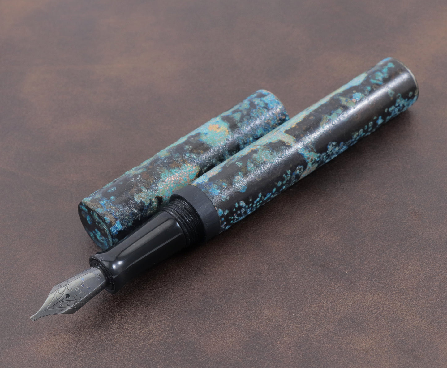 Shipwreck - Patina'd All Copper Metal Fountain Pen