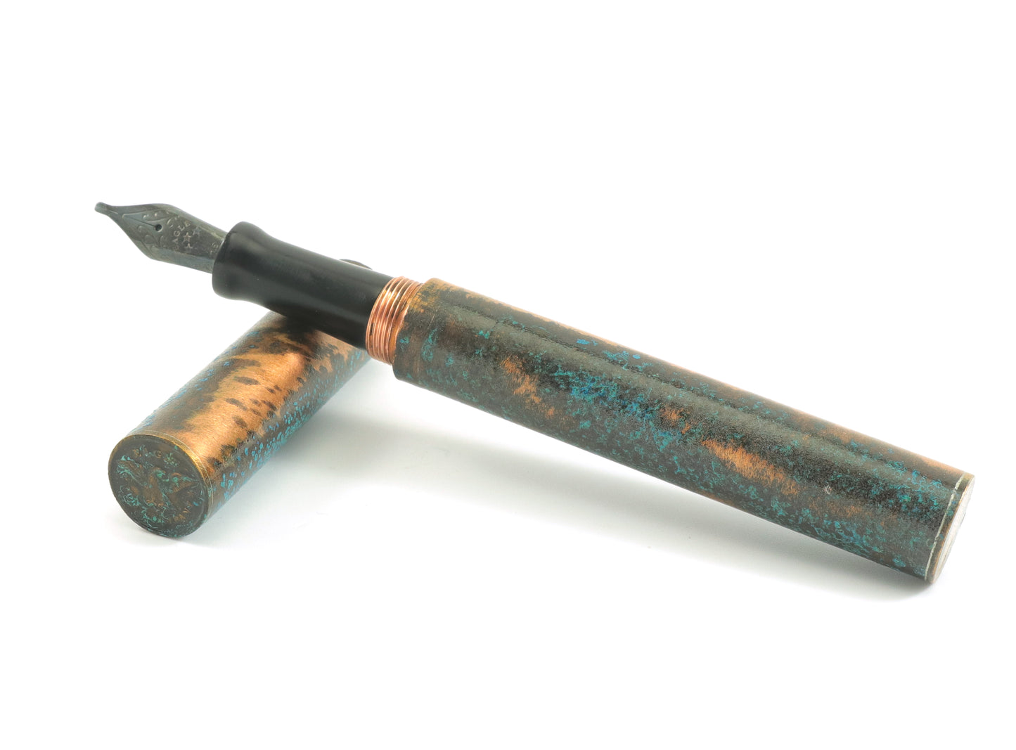 Shipwreck - Patina'd All Copper Metal Fountain Pen