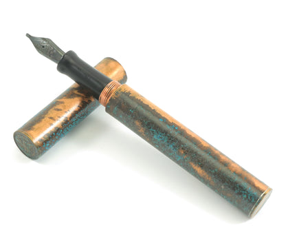 Shipwreck - Patina'd All Copper Metal Fountain Pen