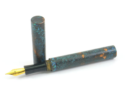 Shipwreck - Patina'd All Copper Metal Fountain Pen