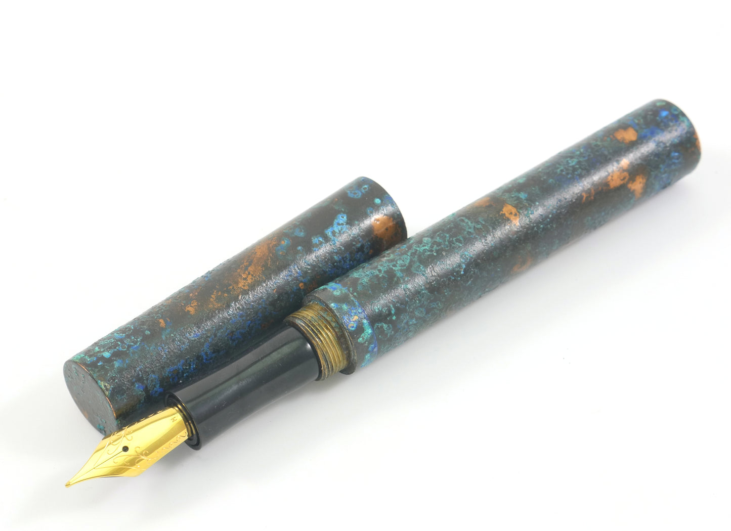 Shipwreck - Patina'd All Copper Metal Fountain Pen