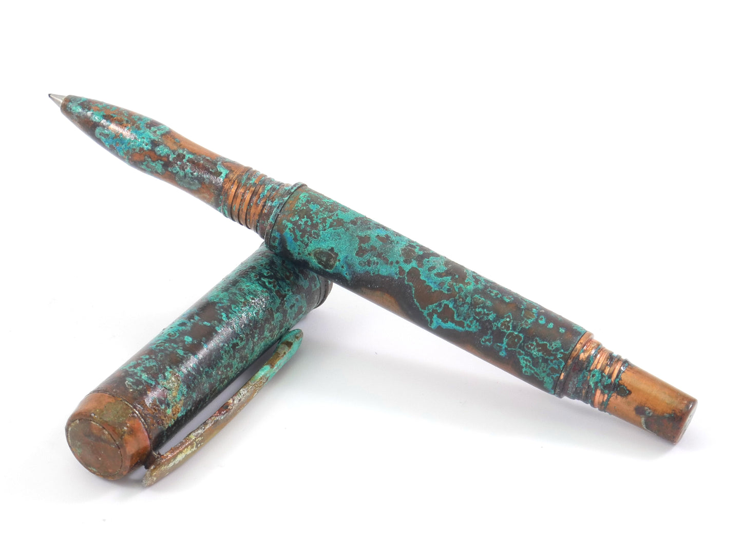 Shipwreck - Patina'd All Copper Metal Rollerball Pen
