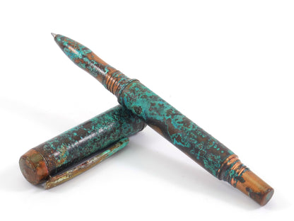 Shipwreck - Patina'd All Copper Metal Rollerball Pen