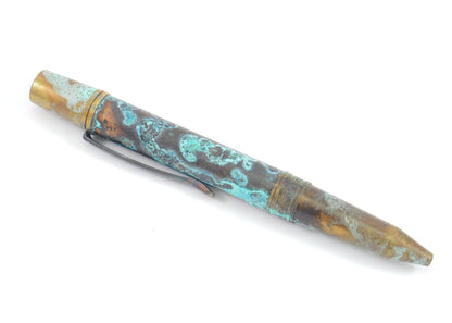 Shipwreck - Patina'd Copper & Brass Metal Ballpoint Pen