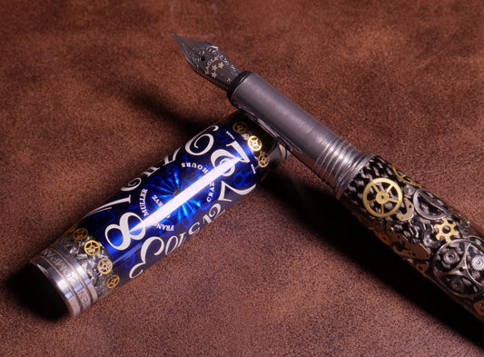 Chronos - Vintage Watch Part Fountain Pen - Franck Muller